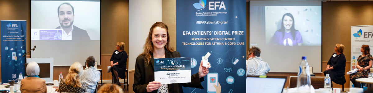 EFA Patients Digital Prize Winners