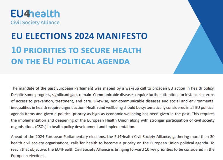 EU4Health Civil Society Alliance Statement1