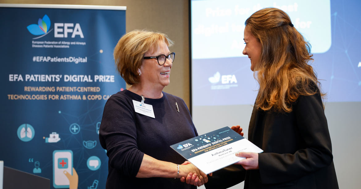 Eriksrud and Edoff EFA Patients Digital Prize 2023