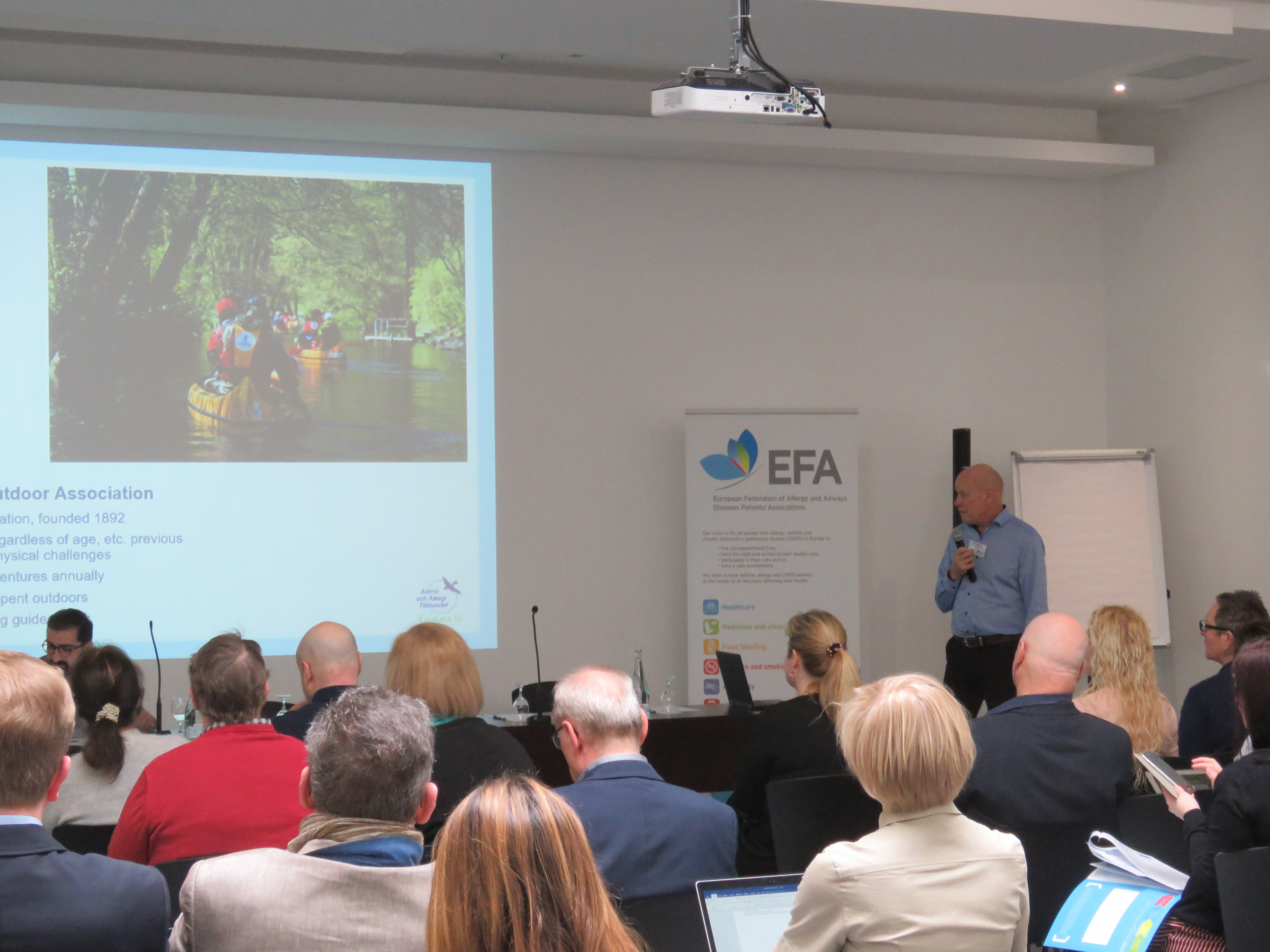 201805 EFA AGM Best practices Swedish Asthma and Allergy Association